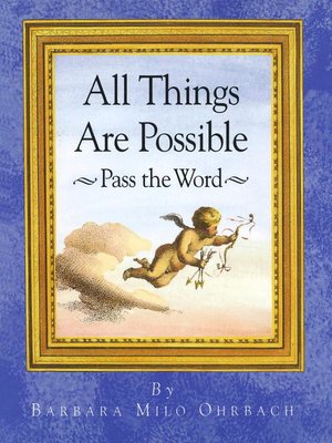 cover image of All Things Are Possible